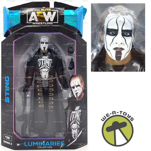 AEW Sting Action Figure Series 2 Luminaries Collection 2021 Jazwares #AEW0165