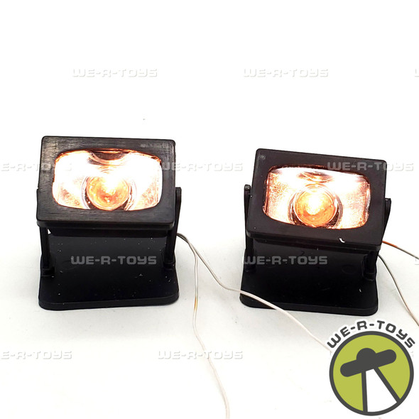 Department 56 Village Spotlight Set of 2 with Bulbs 52611 NEW