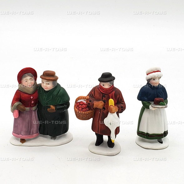 Department 56 Fezziwigs and Friends Set of 3 Dickens Village Series 59285 NEW