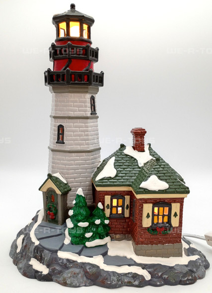 Department 56 Christmas Cove Lighthouse Snow Village Lighted Building #54836