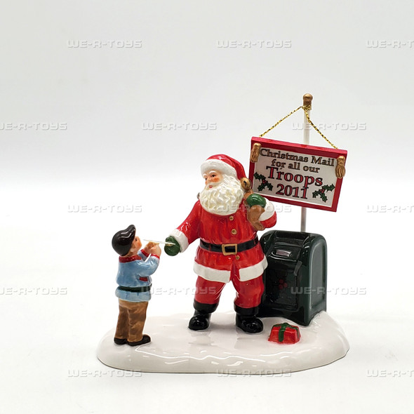 Department 56 Santa Comes To Town 2011 Snow Village 4020956 NEW