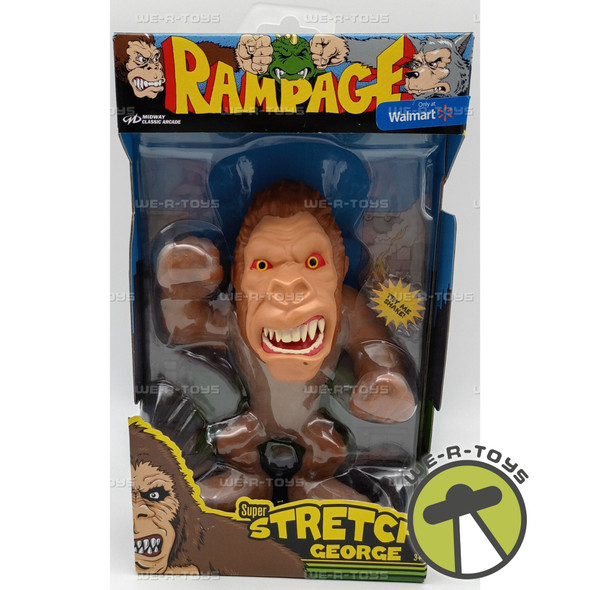 Super Stretch George Figure Rampage Midway Classic Arcade 2018 Lanard Toys 2837