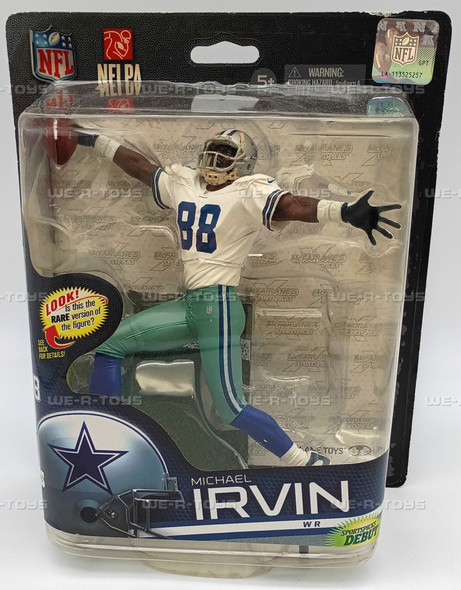 Michael Irvin Dallas Cowboys #88 NFL 33 Action Figure 2013 McFarlane Toys 75637