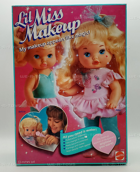 Lil Miss Make Up Baby Doll 1988 Mattel 7938 NEW