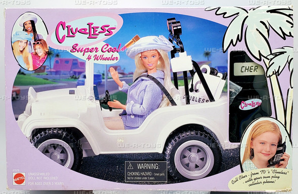 Clueless Super Cool 4 Wheeler Vehicle and Cellular Phone 1996 Mattel 67579