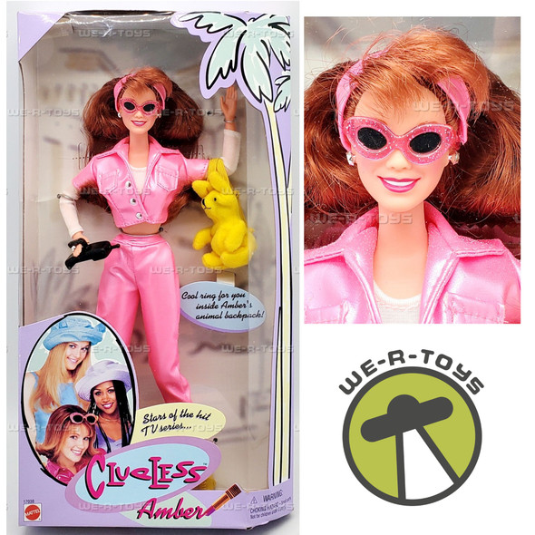 Clueless Amber Doll with Animal Backpack and Ring For You 1996 Mattel 17038
