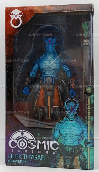 Olek Thygar Gravering Cosmic Legions Action Figure 2023 Four Horsemen CLCOSTST