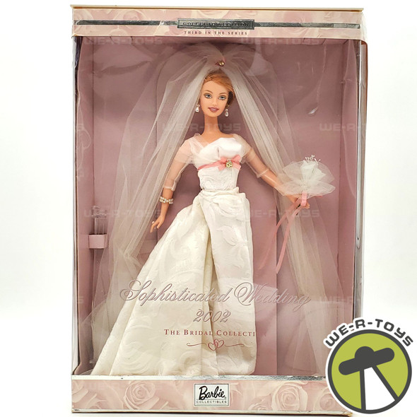 Sophisticated Wedding 2002 Barbie Doll 2001 Mattel #53370 NEW