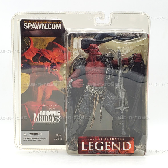 Lord of Darkness Legend Action Figure Movie Maniacs Series 5 McFarlane 17706 NEW