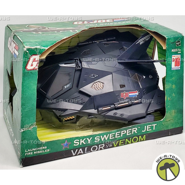 GI Joe Sky Sweeper Jet Valor Vs Venom 2004 Hasbro 53569 NEW