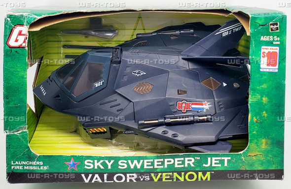 GI Joe Sky Sweeper Jet Valor Vs Venom 2004 Hasbro 53569 NEW