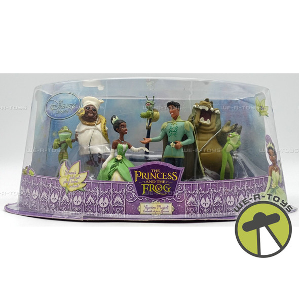 Disney The Princess And The Frog Action Figurine Playset Set of 7 Disney Store