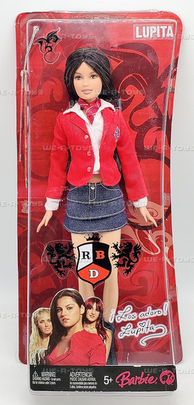 Rebelde Lupita Barbie Doll 2007 Mattel L8425