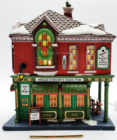 Department 56 Molly O'Brien's Irish Pub Christmas In The City Series No. 58952