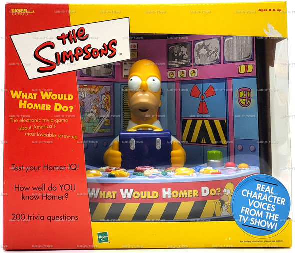 The Simpsons What Would Homer Do Trivia Game 2002 Hasbro #66876