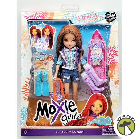 Summer Swim Magic Sophina Moxie Girlz Doll MGA Entertainment 504375