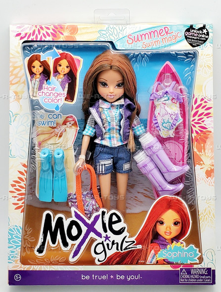 Summer Swim Magic Sophina Moxie Girlz Doll MGA Entertainment 504375