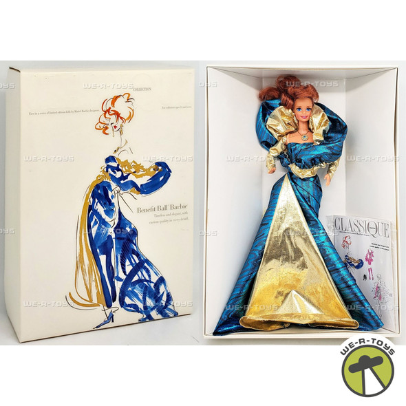 Benefit Ball Barbie Doll Classique Collection 1992 Mattel #1521