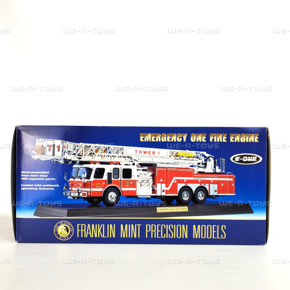 Emergency One HP 105 Fire Engine 1:32 Scale Truck Franklin Mint E-ONE NEW