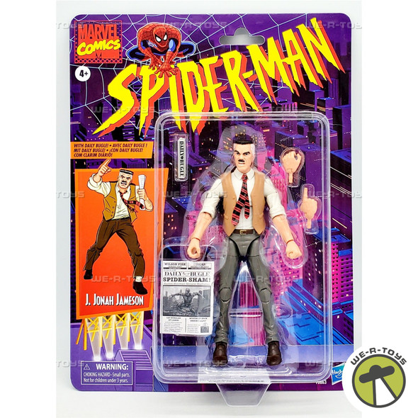 Marvel Legends Spider-Man J. Jonah Jameson 6-Inch Action Figure Hasbro 2020