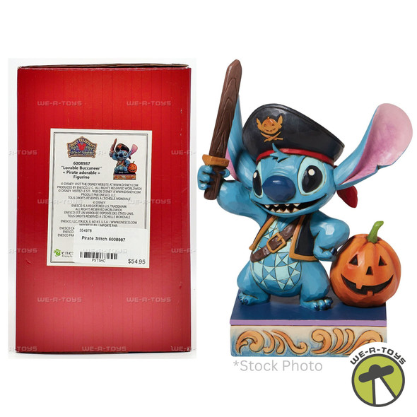 Disney Traditions by Jim Shore Lilo and Stitch Pirate Lovable Buccaneer Figurine