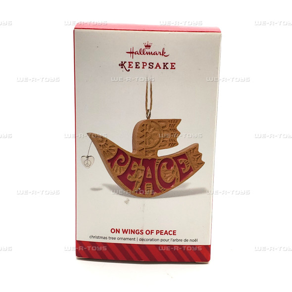 Hallmark Keepsakes 2014 On Wings Of Peace Christmas Ornament NEW