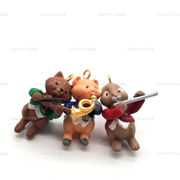 Hallmark Keepsakes 1992 Harmony Trio Set of 3 Christmas Ornaments NEW