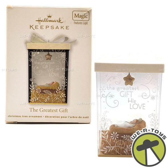 Hallmark Keepsakes The Greatest Gift Of All 2012 Christmas Ornament NEW