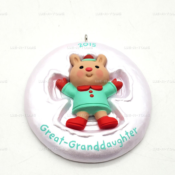 Hallmark Keepsakes 2015 Great Grand-Daughter Christmas Ornament NEW