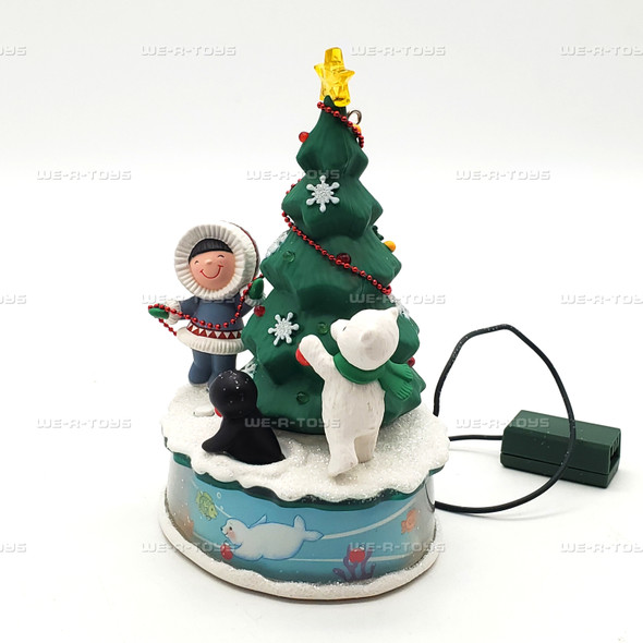 Hallmark Keepsakes 2012 Trimming The Tree Lighted Christmas Ornament NEW