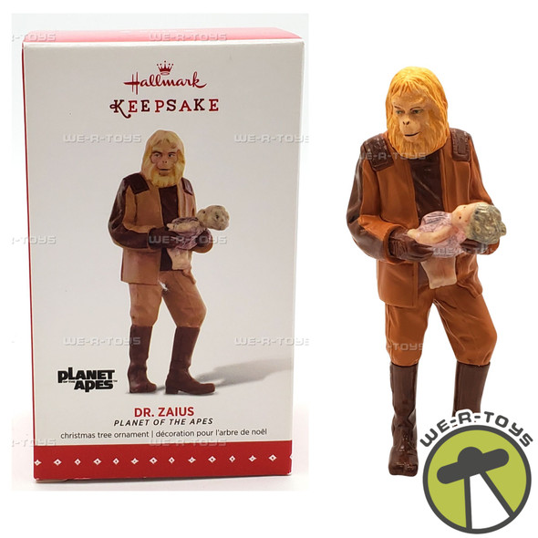 Hallmark Keepsakes 2015 Dr. Zaius Planet Of The Apes Christmas Ornament NEW
