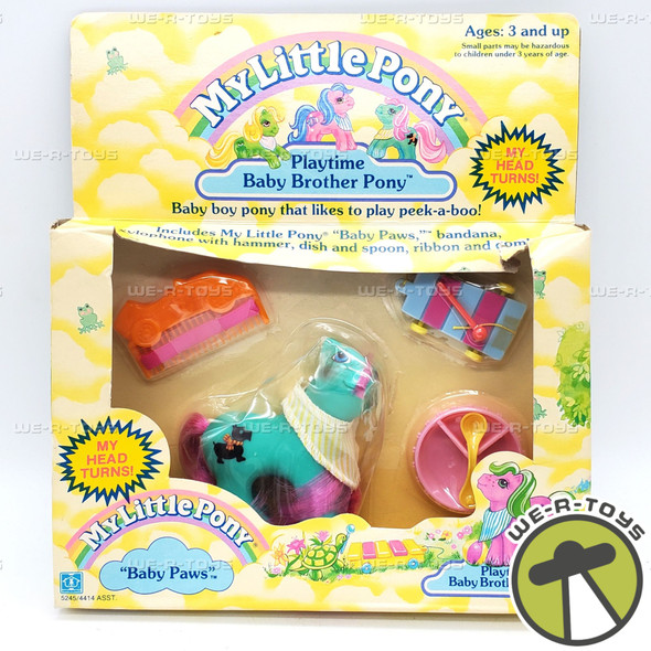 My Little Pony Playtime Baby Brother Pony Baby Paws Hasbro 5245 NEW