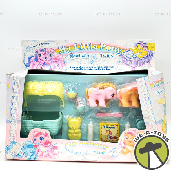 My Little Pony Newborn Twins Dibbles and Nibbles Playset Hasbro 4647 NEW
