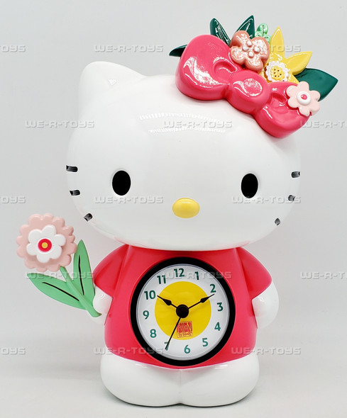 Sanrio Hello Kitty Desk Clock Battery Operated 2023 Enesco Allen Designs 6015938
