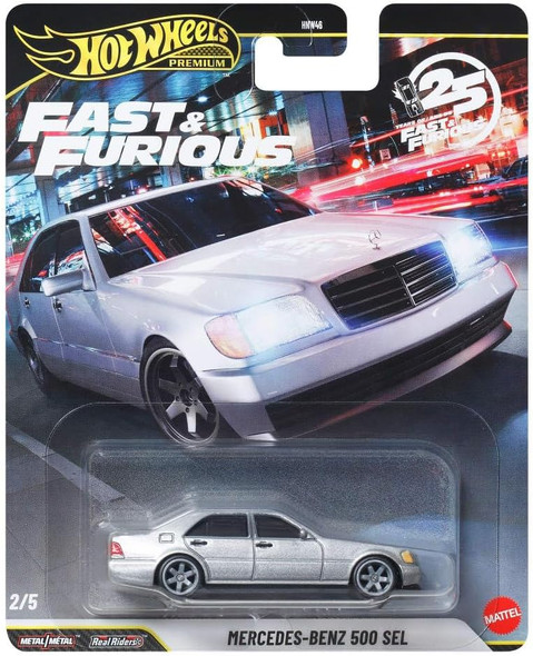 Hot Wheels 2026 Fast & Furious 25th Anniversary Mercedes-Benz 500 SEL