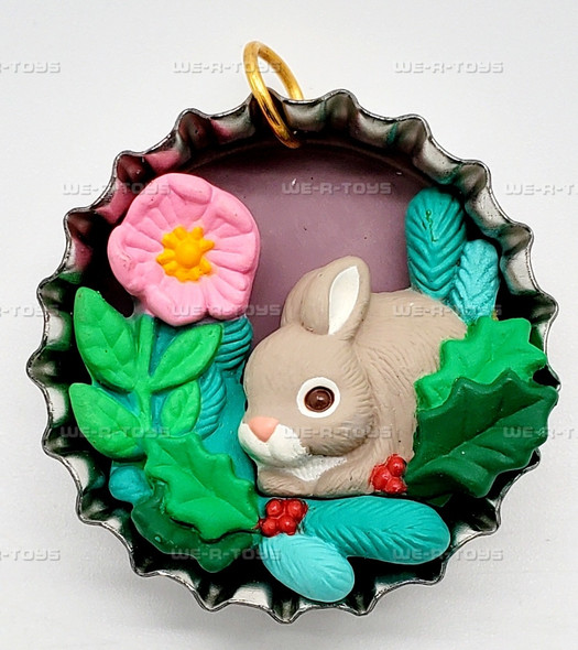 Hallmark Miniature Keepsake Ornament Holiday Bunny 1994 Collectors Club