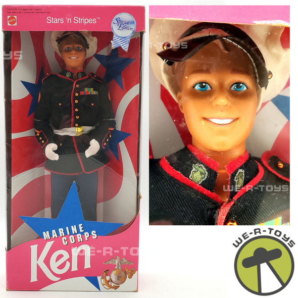 Marine Corps Ken Stars 'n Stripes Special Edition Doll 1991 Mattel #7574