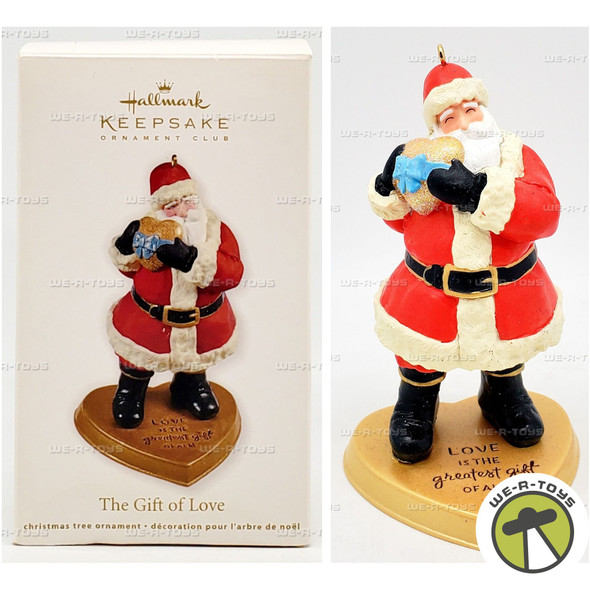 Hallmark Keepsake Ornament Club Exclusive The Gift of Love Santa Claus 2011