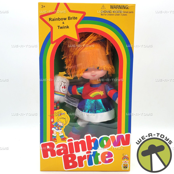 Rainbow Brite Classic 9 Inch Doll and Twink The Loyal Subjects NEW