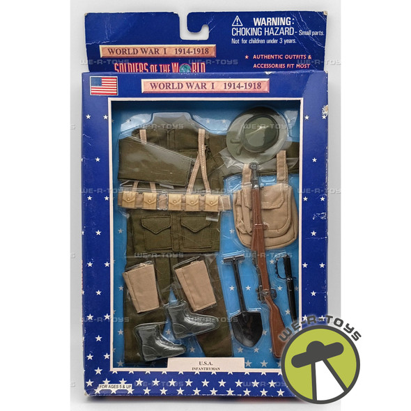 Soliders of The World - World War I USA Infantryman 1997 Fashion Set Item 98428