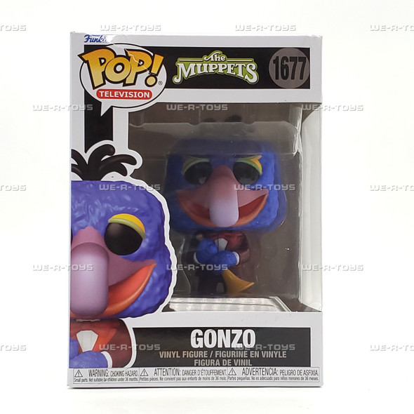 Funko Pop TV 1677 The Muppets Gonzo Collectable Vinyl Figure NEW