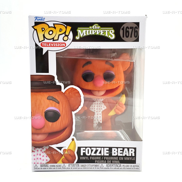Funko Pop! TV #1676 The Muppets Fozzie Bear Collectable Vinyl Figure NEW