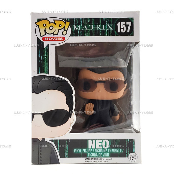 Funko Pop! Movies The Matrix Neo #157 Collectible Vinyl Figure