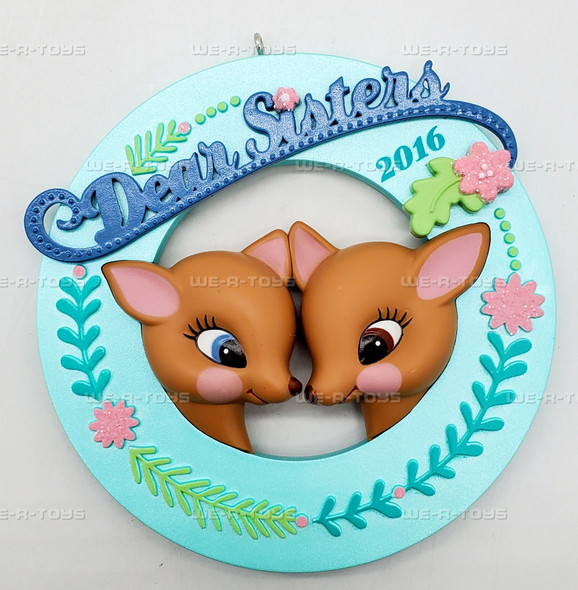 Hallmark Keepsake Christmas Ornament Dear Sisters 2016