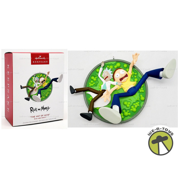 Hallmark Keepsake Christmas Ornament Rick and Morty The Vat of Acid 2024