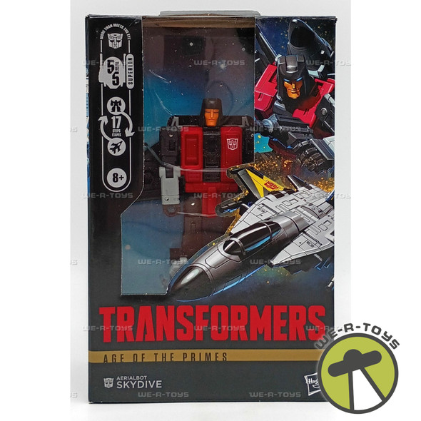 Transformers Age of the Primes Aerialbot Skydive Action Figure Hasbro #51901