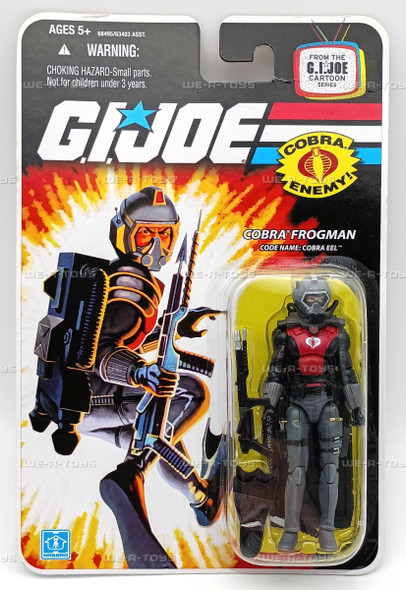 Cobra Frogman Code Name Cobra Eel G.I. Joe Cobra Enemy 2008 Action Figure 68495