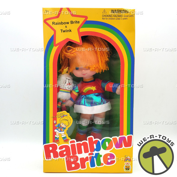 Rainbow Brite Classic 9'' Inch Doll and Twink The Loyal Subjects NEW