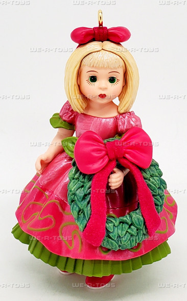 Hallmark Keepsake Ornament Madame Alexander Wreath of Holiday Wishes 2009