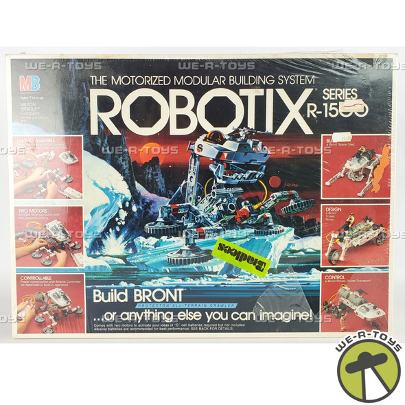 Robotix Series R-1500 Motorized Modular Building System Milton Bradley Company
